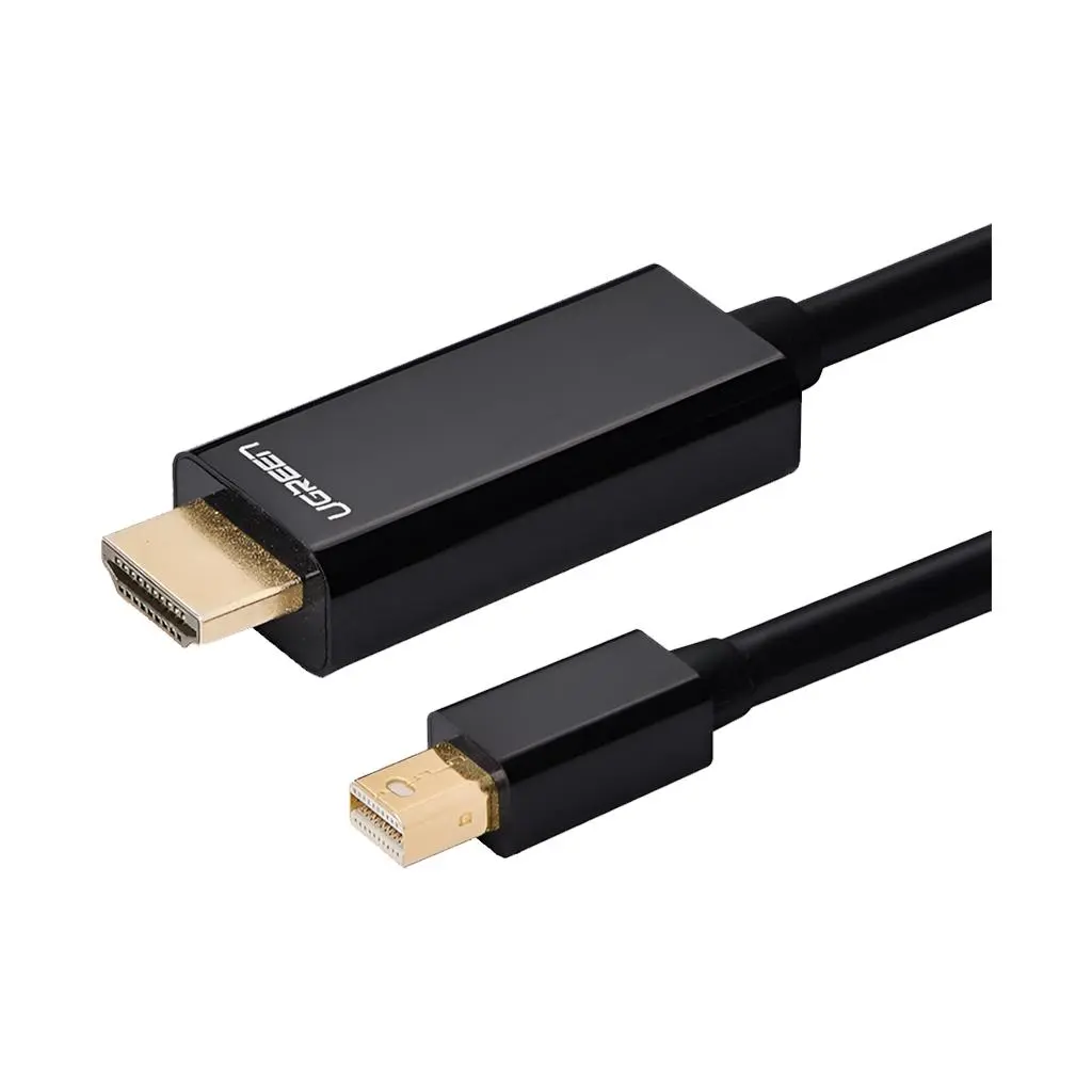 UGREEN MD101 Mini DisplayPort Male to HDMI Cable – 1.5M Black |20848