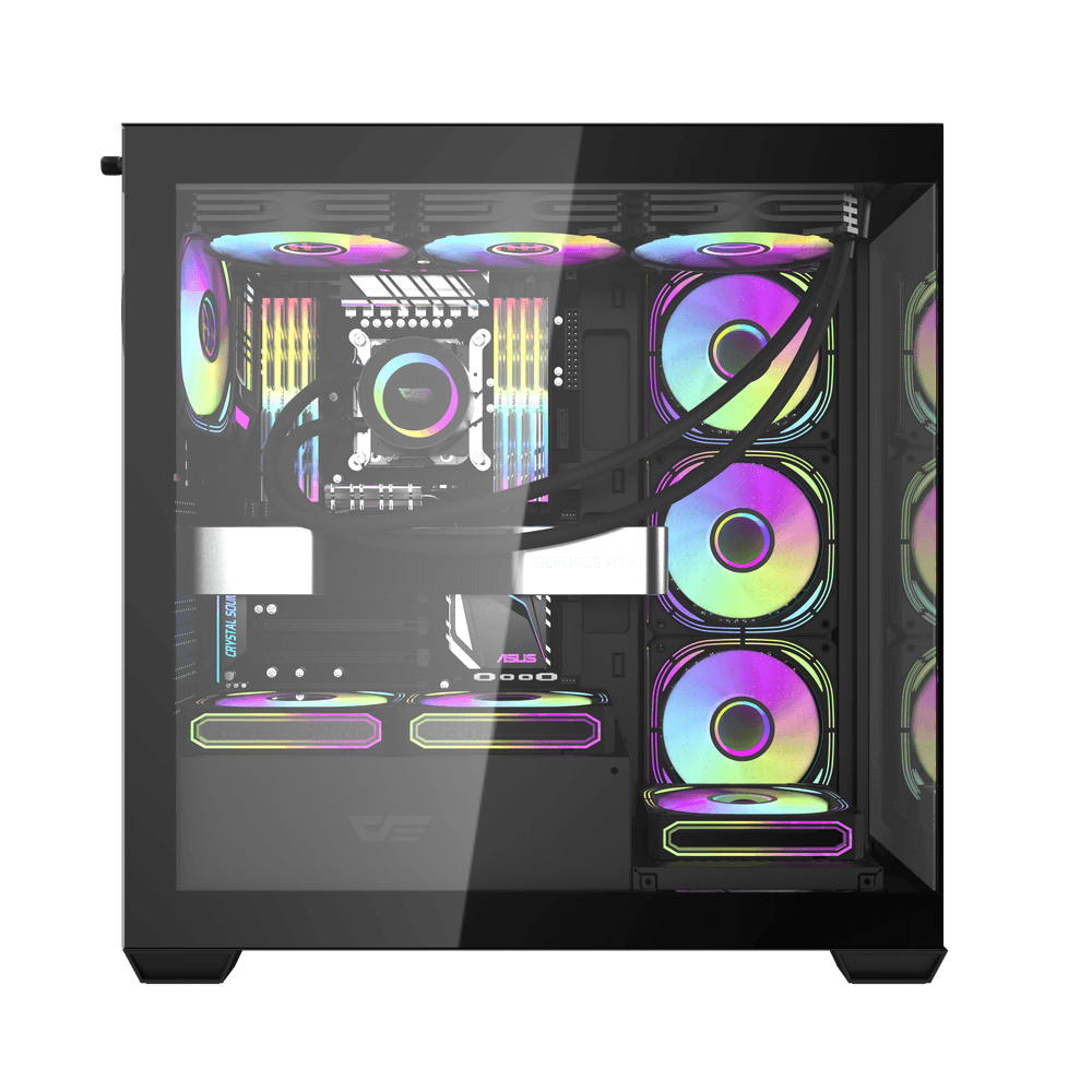 DarkFlash DS900W ATX PC Case Black