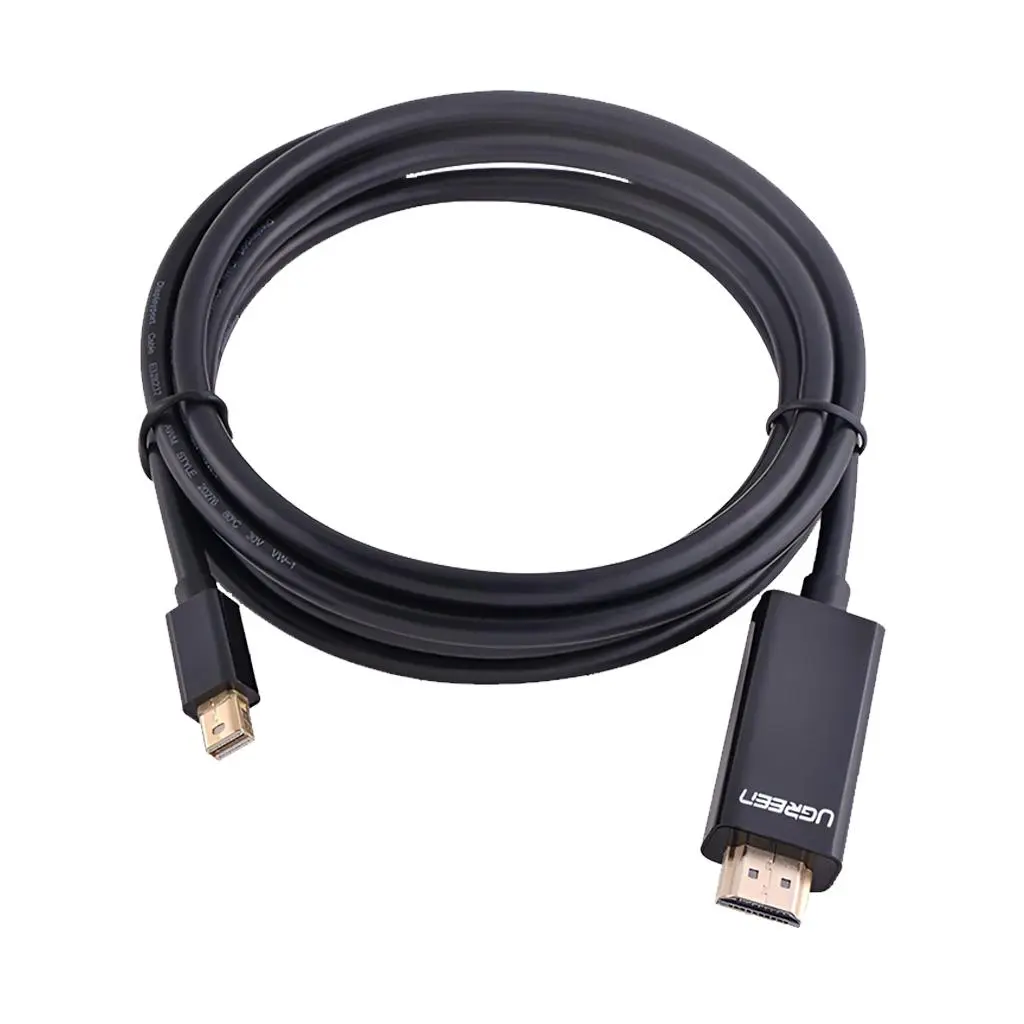 UGREEN MD101 Mini DisplayPort Male to HDMI Cable – 1.5M Black |20848