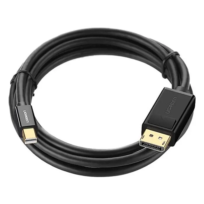 UGREEN Mini DisplayPort to DisplayPort Cable – 1.5M Black | 10477