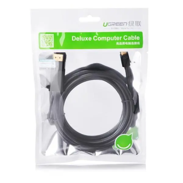 UGREEN MD101 Mini DisplayPort Male to HDMI Cable – 1.5M Black |20848