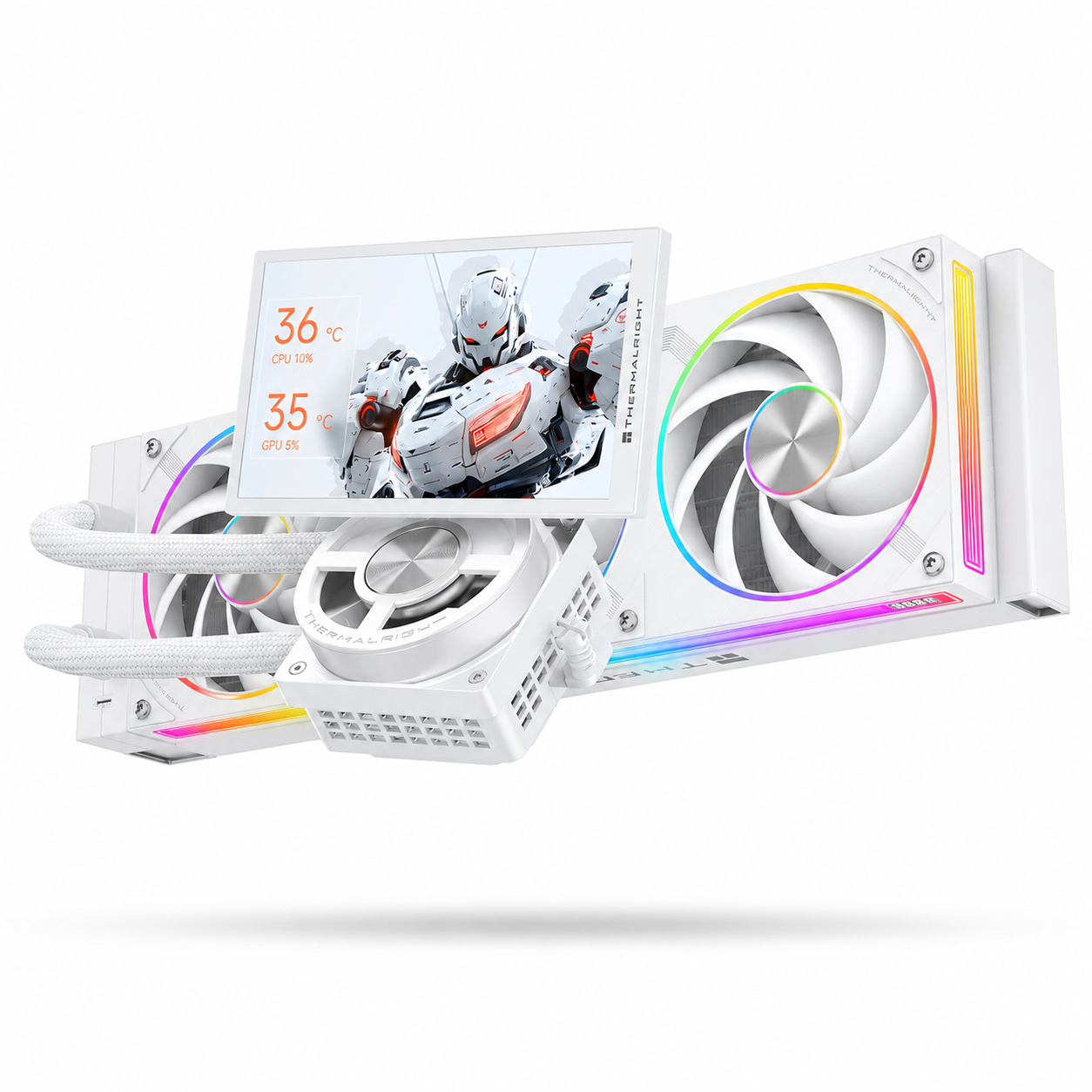 Thermalright Dynamic Vision PRO 360 ARGB White |3399