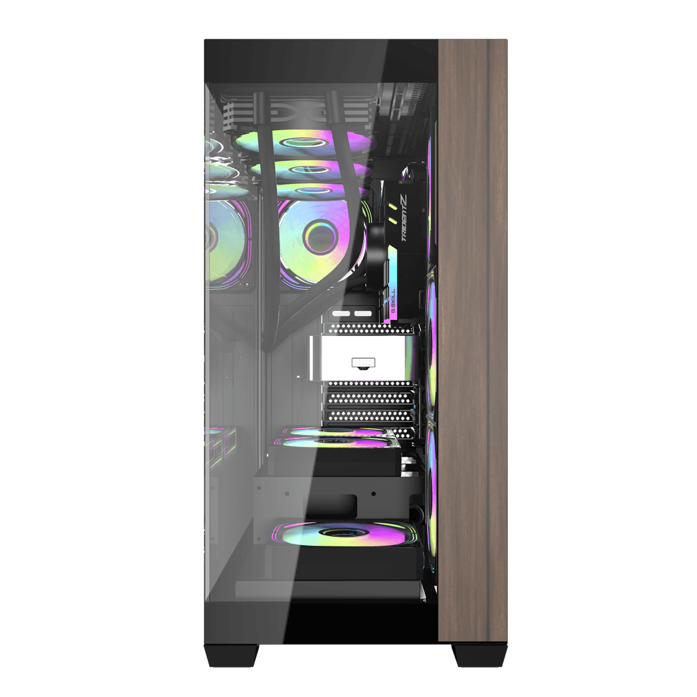 DarkFlash DS900W ATX PC Case Black