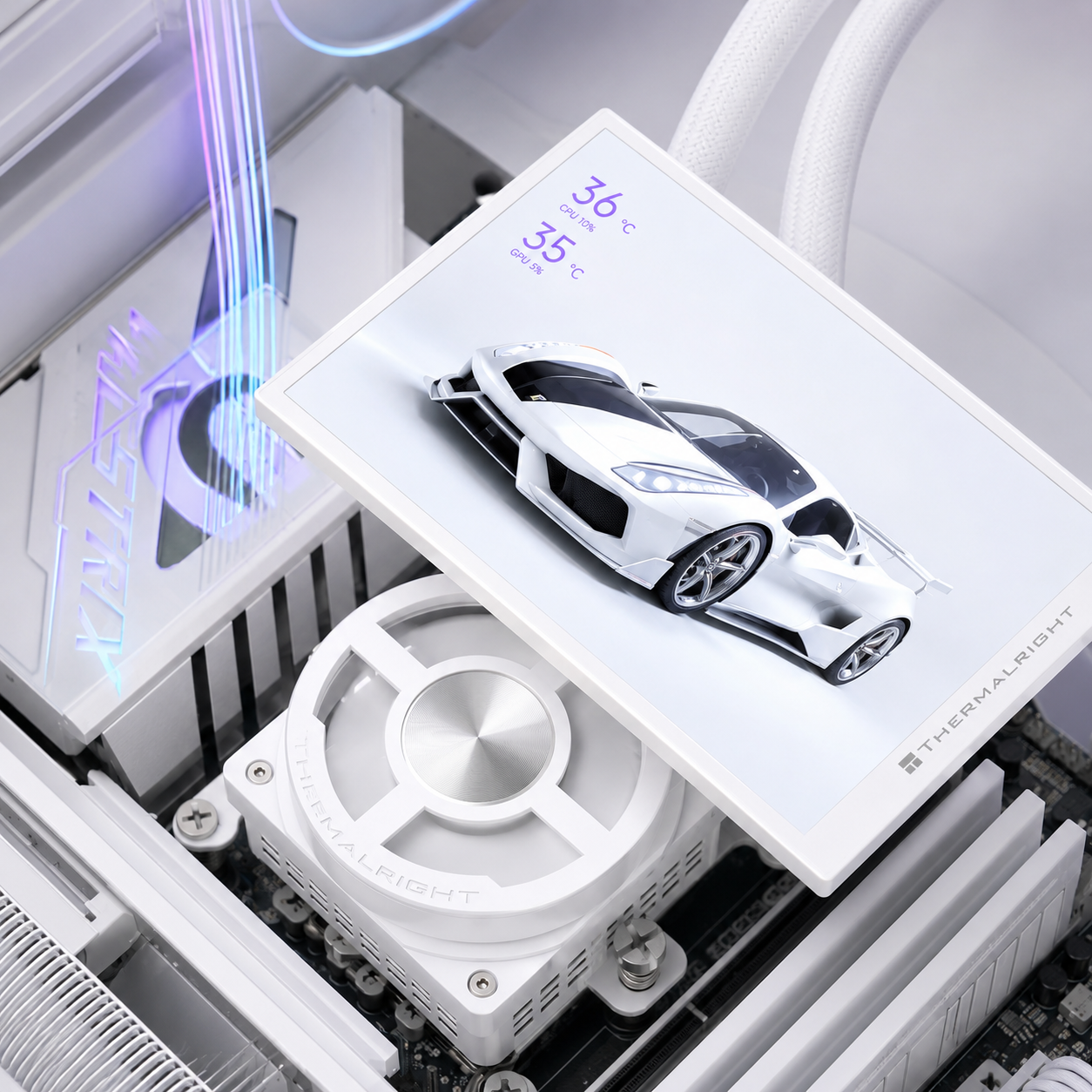 Thermalright Dynamic Vision PRO 360 ARGB White |3399