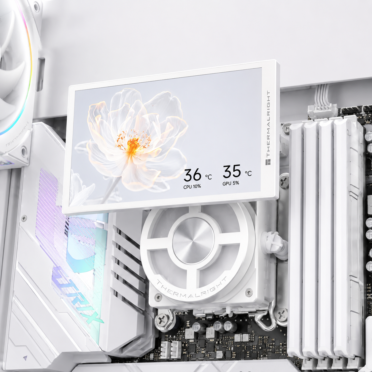Thermalright Dynamic Vision PRO 360 ARGB White |3399