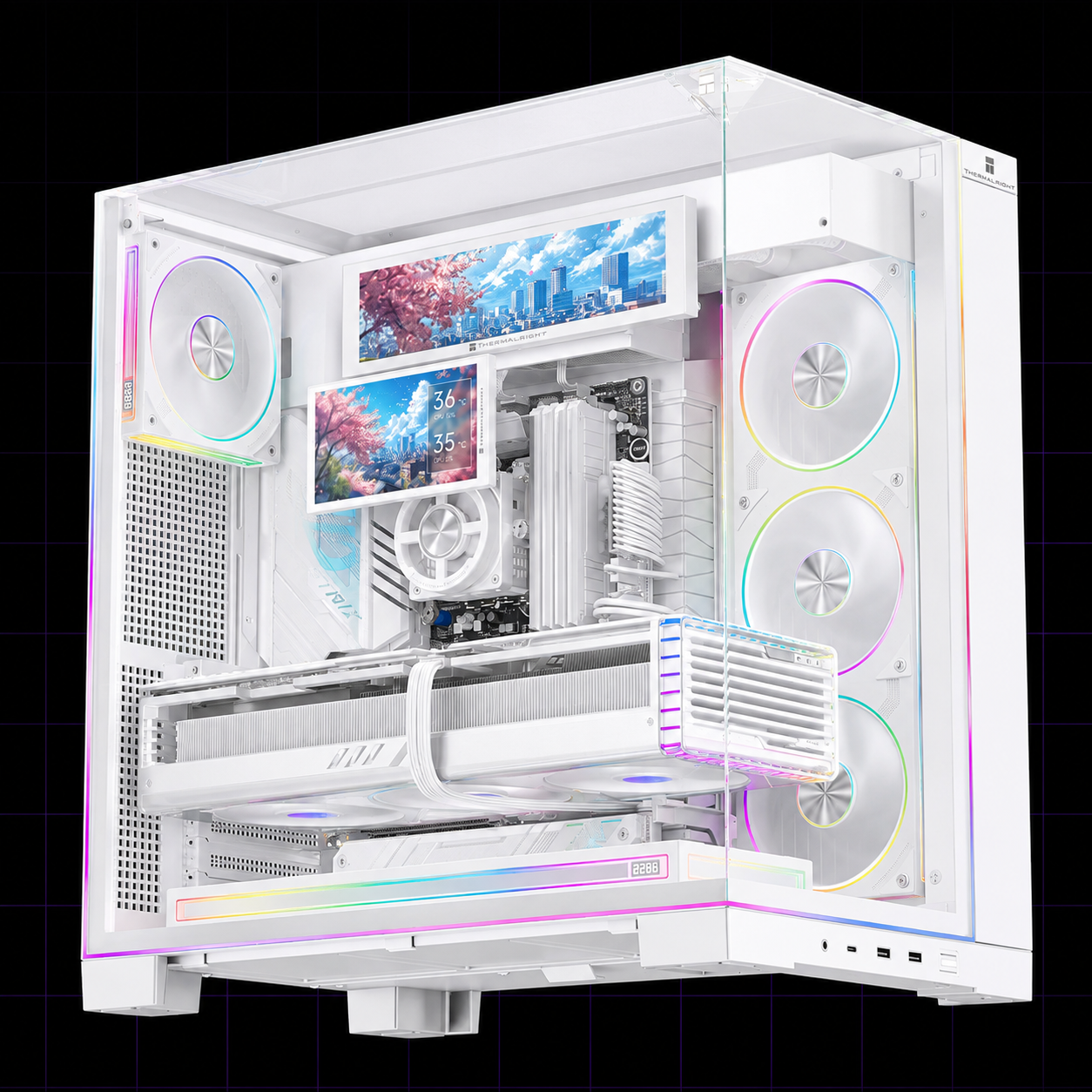Thermalright Dynamic Vision PRO 360 ARGB White |3399