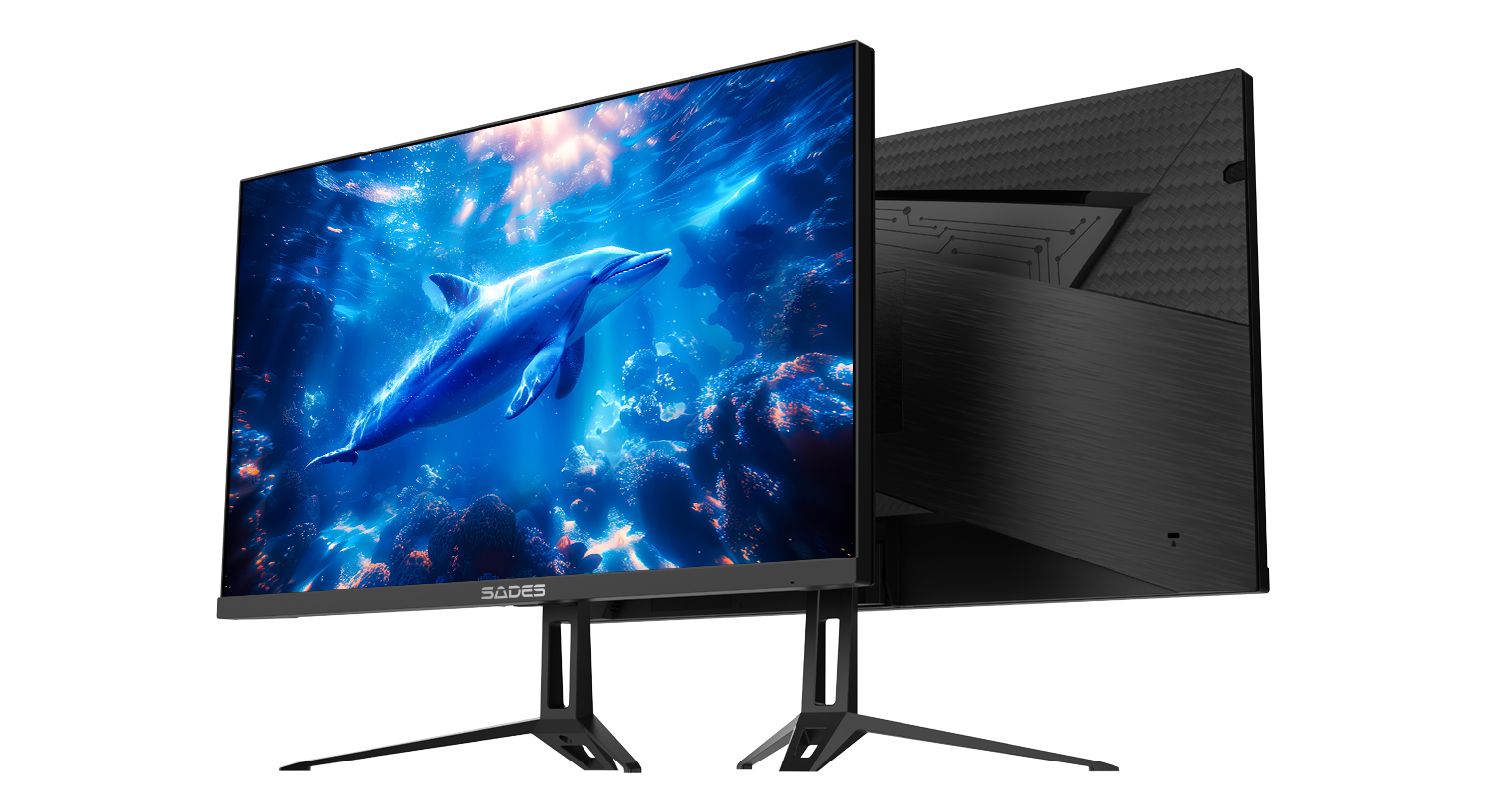 Sades RT-Dolphin SA-F03F27 27" FLAT FHD 240HZ MONITOR IPS Panel - Black