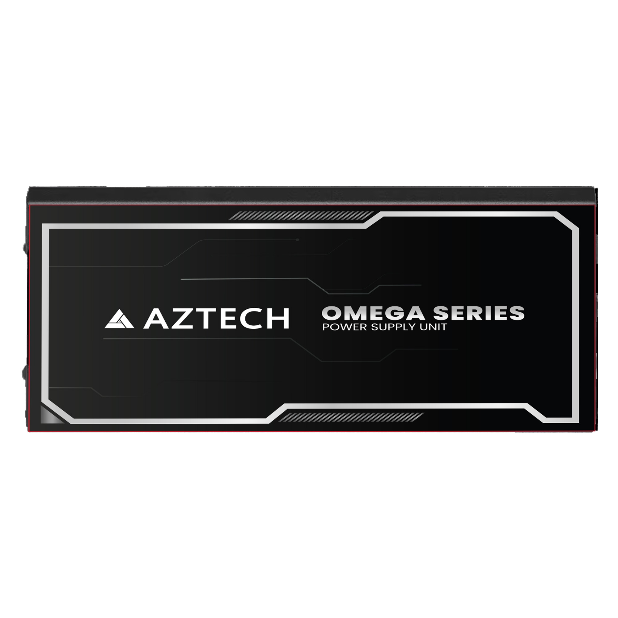 AZTECH OMEGA 1050W Power Supply - 80+ Plus Platinum PSU, ATX 3.1 & PCIe 5.1 Ready Fully Modular Power Supply Ultra‑Quiet Hybrid Fan PSU 120 mm, Japanese 105 °C Caps, Control