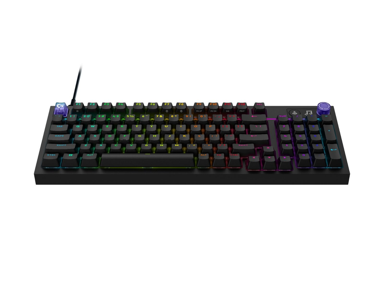 Logitech G316 X 98 Tactile USB Keyboard - Black