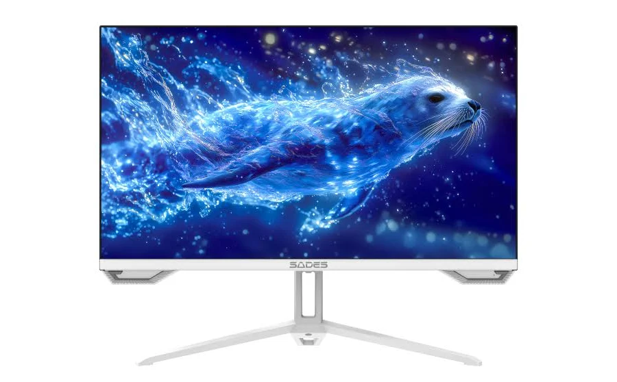 SADES SL-Sealion-27 PLUS SA-F05F27W 27" FHD, 180Hz, HDMI 2.1 Flat IPS Gaming Monitor - White