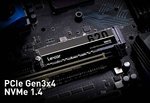 Lexar NM620 2TB SSD, M.2 2280 PCIe Gen3x4 NVMe 1.4 Internal SSD, Up To 3500MB/s Read, 3000MB/s Write, 