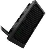 Redragon CCW-3011 aRGB Liquid CPU Cooler, 240mm Radiator, 2x 120mm Fans  Black 