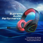 VERTUX HEADSET TRINITY RED