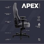 NAVODESK CHAIR APEX DARK GRAY
