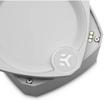 EKWB EK-Nucleus AIO CR240 Lux D-RGB Liquid CPU Cooler, 240mm Radiator, 120 mm D-RGB Daisy-chainable Fans, 550 - 2300 RPM Fan Speed, 72 CFM Air Flow, Applicable for AMD / Intel, White | 3831109897843