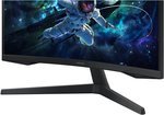 Samsung Odyssey G5 G55C Curved Monitor, 32" QHD VA Display, 165Hz Refresh Rate, 1ms (MPRT) Response Time, 1000R Curvature, AMD FreeSync Technology, Black | LS32CG552EMXUE