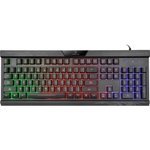 VERTUX KEYBORD AMBERVertux Amber Pro Performance, Frequency 125Hz, Anti-Ghosting 26 Keys, Rainbow LED, Anti-Ghosting Eng-Arabic Gaming Keyboard | VE.AMBER-EA.NC