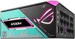 ASUS ROG Thor 1200W Platinum III Hatsune Miku Edition Power Supply, 80 PLUS Platinum Efficiency, Active PFC, ATX 3.1 Standard, Cybenetics Lambda A++ Certification | 90YE00V6-B0NA00