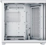 APNX V1 V1-W-WT-v1 ATX Mid Tower Glass Edition Computer Case, Up To 360mm Radiators, x10 Fan Slot, SGCC Body Material, Wood Front Panel, 0.8mm Steel Thickness, White & Wood | APCM-VI01103.21