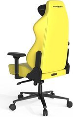 DXRacer Craft Pro Classic Gaming Chair, Alumnum Base, High-Density Memory Foam, Adjustable Memory/Recline, 4D Armrests, Multi-fun Tilt, 2.36" Caster, Class 4 Hydraulics, Yellow | CRA-PR001-Y-H1