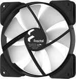 Fractal Design Aspect 14 RGB PWM Fans, 140mm Fan Size, Wide 500-1700 RPM Range , 20 - 78 CFM Airflow, PWM Control with Wide RPM Speed Range, Black Frame - 3 Pack | FD-F-AS1-1407