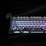 GravaStar Mercury K1 Pro 75% Galaxy Black Wireless Mechanical Gaming Keyboard