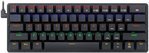 Redragon Elise Pro K615P-KBS Mechanical Keyboard, Blue Key SwitcheT BT5/2.4GHz Dongle/USB-C Cable, English Layout, 1600mAh Battery, Black | K615P-KBS