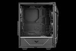 ASUS TUF Gaming GT301 ATX Mid-Tower, With Tempered Glass Side Panel, Honeycomb Front Panel, Preinstall Fans 3x120mm ARGB, 1x120 Without Lighting | 90DC0040-B49000