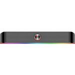 Redragon GS560 Adiemus RGB Wired Speaker, 2.0 Channel with Dynamic Lighting Bar Audio-Light, Touch-Control Backlit, USB Powered, 150Hz~20kHz Frequency, â‰¥65db Noise Ratio | GS560