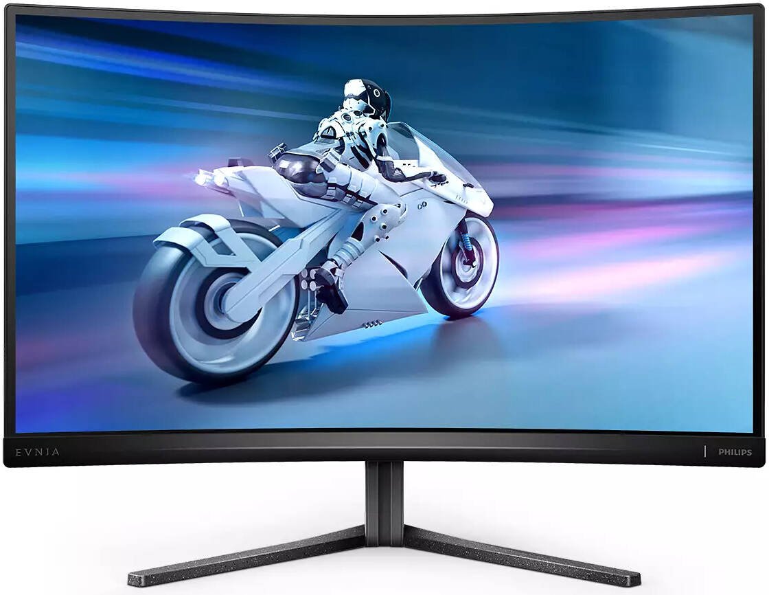 Philips Evnia 5000 Gaming Curved Monitor, 27" QHD VA LCD Display, Up to 240Hz Refresh Rate, 0.5ms (MPRT) Response Time, AMD FreeSync Premium Pro Technology, SmartImage Game, Black | 27M2C5500W/00