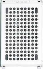 Cooler Master QUBE 500 Flatpack Mid-Tower ATX Computer Case, 1x 120mm SF ARGB White PWM Fan, Up to 280mm Radiator & 8x Fan Support, Steel, Plastic, TG Materials, White | Q500-WGNN-S00