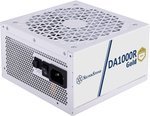 Silverstone DA1000R Fully Modular ATX Power Supply, Cybenetics Gold, 1000W Max Output Power, Gen5 12VHPWR PCIe Connector, 135mm Silent FDB Fan, Active PFC, White | SST-DA1000R-GM-WWW