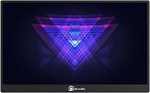 GamerTek Maverick Portable Monitor, 15.6" IPS Display, FHD Resolution, 144Hz Refresh Rate, 6.5ms Response Time, 16.7m Color Display, Black | GT-DP-316-001