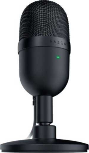 Razer Seiren Mini, Ultra-Precise Supercardioid Pickup Pattern, Professional Recording Quality, Ultra-Compact Build, Shock Resistant - Black | RZ19-03450100-R3M1