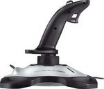 Logitech Extreme 3D PRO Joystick, 12 Programmable Buttons, 8-Way Hat Switch, Rapid-Fire Trigger, Contoured Grip, For PC Only, Black | 942-000031