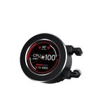 Xigmatek Frozr-O II 240 RGB LCD Display CPU AIO Cooler Black > EN40429