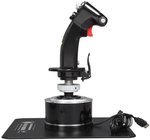 Thrustmaster Hotas Warthog Joystick and Throttle, 51 Programmable Action Buttons, 3-D Magnetic Sensor Technology, Replica Backlit Control Panel w/ 5 LEDs, Black | TM-JSTK-WARTHOG / 2960720