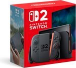 Nintendo Switch 2 Console 2025, 7.9" HDR10 Touchscreen 120Hz Display, 12GB RAM, 256GB Storage, Next-Gen Joy-Con 2 Controllers with Enhanced Motion Sensors, International Version | BMESKB6AA