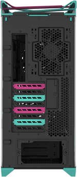 ASUS ROG Strix Helios II Hatsune Miku Edition Mid Tower Computer Case, 4x 140mm Pre-Installed Fans, Up to 420 Radiator & 7x 120mm Fan Support, USB-C 20Gbps, Cable Management | 90DC00W0-B39010