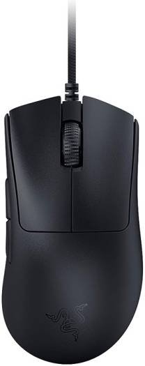 Razer Deathadder V3 Gaming Mouse, Wired Connectivity, Focus Pro 30K Optical Sensor, 8 Programmable Controls, Optical Mouse Switches Gen-3, Up to 30000 DPI, Black | RZ01-04640100-R3M1