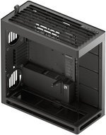 HAVN HS 420 E-ATX Mid Tower VGPU Edition Computer Case, Up To 420mm Radiators, 11x Fan Support, SGCC Sheet Metal, Tempered Glass, ABS, Zinc Alloy, NdFeB Magnets, Black | HVN-CA-HS420-08