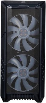 Cooler Master HAF 500 Mid Tower Case, 2x 120mm & 2x 200mm Pre-Installed Fan, Up to 360mm Radiator & 8x Fan Support, Tempered Glass Side Panel, Mesh Front Panel, Black | H500-KGNN-S00