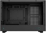 DeepCool CH260 Micro-ATX Computer Case, Up to 360mm Radiator, Up to 6x 120mm Fan Support, 4x Expansion Slots, Tempered Glass Side Panel, Wraparound Mesh Panels, Black | R-CH260-BKNGM0-G-1