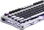 GravaStar Mercury V75- HE Gaming Keyboard, 75% Layout, Jade Pro Switch, 8kHz Polling Rate, Semi-Aluminum Construction, Dynamic Rapid Trigger, Mecha Gray | V75- HE