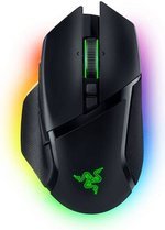 Razer Basilisk V3 Pro USB Wireless Optical Gaming Mouse, 30K DPI Optical Sensor, Chroma RGB Lighting, HyperScroll Tilt Wheel, 750 IPS Speed, 11 Programmable Buttons, Black | RZ01-04620100-R3G1