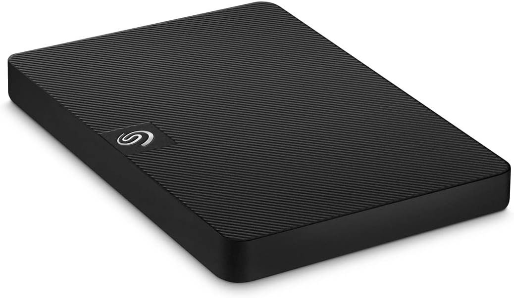  Seagate Expansion Portable, 1TB, External Hard Drive, 2.5 Inch, USB 3.0, for Mac and PC (STKM1000400)