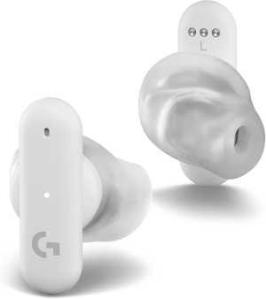  Logitech G FITS True Wireless Gaming Earbuds, Custom Moulded Fit, LIGHTSPEED + Bluetooth, Four Beamforming Microphones, PC, Mac, PS5, PS4, Mobile, Nintendo.