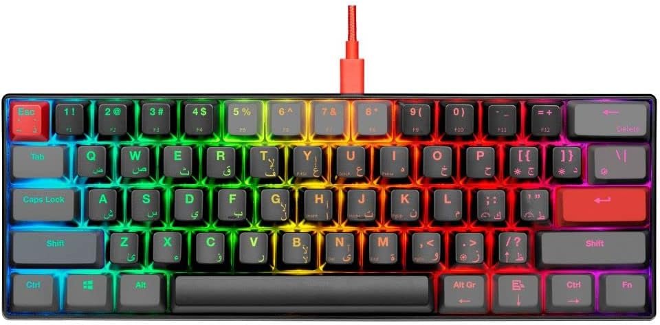 GAMERTEK GK60 MINI KEYBOARD PRO - LATE NIGHT