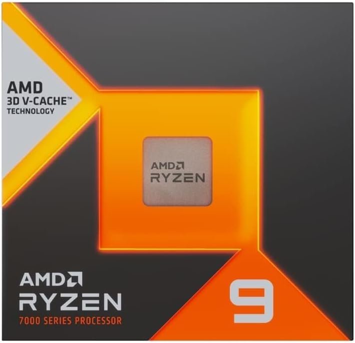  AMD Ryzen 9 7950X3D Desktop Processor, With Radeon Graphics, AM5 Socket, 32 Threads, 16 Cores, 5.7Ghz Max Boost, 4.2Ghz Base, 144MB Cache, 120W TDP, DDR5 Memory Type, 2 Channels | 100-100000908WOF