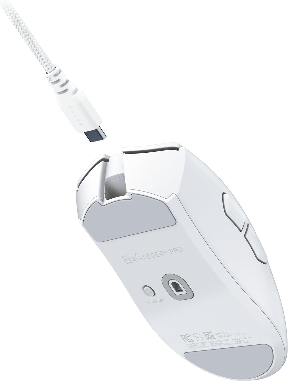  Razer DeathAdder V4 Pro Wireless Gaming Mouse: 56g Lightweight - HyperSpeed Wireless Gen-2 - Optical Scroll Wheel - Optical Switches Gen-4 - Focus Pro 45K..